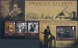 ** 2012 Charles Dickens Kisív Mi 1893 -1898 + Blokk Mi 241 - Otros & Sin Clasificación