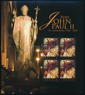 ** 2010 II. János Pál Pápa Halálának 5. évfordulója Kisívpár Mi 1670-1671 - Autres & Non Classés