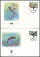 1988 WWF: Dugong Sor Mi 782-785 4 Db FDC-n - Autres & Non Classés