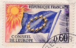 Variété :  Service 34  0,60 Avec Couleur Jaune Des étoiles Décalée Sur 1er Jour - Lettres & Documents