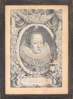 Cca 1625 Sompel, Pieter Van (1600-1643),  Pieter Claesz Soutman (1580-1657): Eleonora Gonzaga, II. Habsburg Ferdinánd Né - Estampas & Grabados