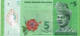 MALAYSIA 5 RINGGIT 2011 P-52A  UNC - Malesia