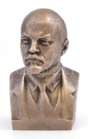 Lenin Szobor, Alumíníum, Jelzés Nélkül, M: 11 Cm - Autres & Non Classés