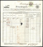 1869 DDSG Gran Hajó Fuvarlevele - Ohne Zuordnung