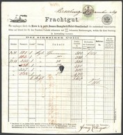 1869 DDSG Gran Hajó Fuvarlevele - Sin Clasificación