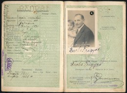 1931 Győr, Magyar Királyság által Kiállított Fényképes útlevél / Hungarian Passport - Non Classés