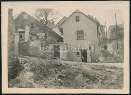 Cca 1930 Budapest, Tabáni Részlet, Fotó, 6×8,5 Cm - Autres & Non Classés