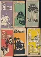 8 Db Régi Klf. Palma Számolócédula,13,5x6,5 Cm - Publicités