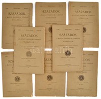 1893 Századok. A Magyar Történelmi Társulat Közlönye XXVII. évf. 2-10. Sz. Szerk.: Szilágyi Sándor. Bp.,1893., Athenaeum - Unclassified