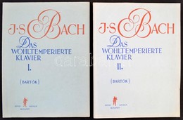 J. S. Bach: Das Wohltemperierte Klavier. I-II. 48 Preludium és Fuga Fokozatos összeállításban, Ujjrenddel, Előadási Jele - Otros & Sin Clasificación