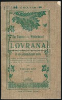 Cca 1900-1910 Eduard Seis: Der Sommer- Und Winterkurort Lovrana An Der Oesterreichischen Riviera. Hn.,én., Verlag Der Or - Ohne Zuordnung