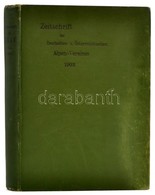 1903 Zeitschrift Des Deutschen Und Österreichisen Alpenvereins. XXXIV. évf. 1903. évfolyam. Szerk.: Heinrich Hess. Münch - Ohne Zuordnung