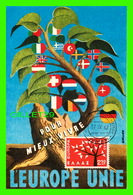 CARTE MAXIMUM - ATHÈNES, GRÈCE, 1962 - L'EUROPE UNIE - LES MAXIMAPHILES FRANÇAIS - - Maximum Cards & Covers