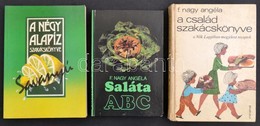 3 Db Szakácskönyv: A Négy Alapíz Szakácskönyve, A Család Szakácskönyve, Saláta ABC - Sin Clasificación