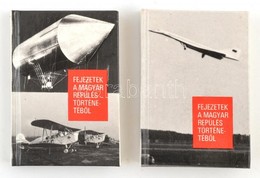Rév Pál: Fejezetek A Magyar Repülés Történetéből 1-2. Köt. Bp., 1982, Miniatűr Könyvgyűjtők Klub. Kiadói Papírkötés, Kia - Ohne Zuordnung