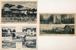 **, * 16 Db Főleg RÉGI Magyar Város Képeslap, Vegyes Minőség / 16 Mostly Pre-1945 Hungarian Town-view Postcards - Non Classés
