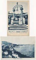 **, * 4 Db RÉGI Olasz Városképes Lap / 4 Pre-1945 Italian Town-view Postcards: Lido Di Venezia, Trieste, Firenze, Triest - Sin Clasificación