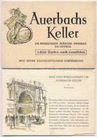 ** Auerbachs Keller Im Messehaus Mädler-Passage Zu Leipzig. 5 Bild-Karten Nach Gemälden. / 5 Db Modern NDK Faust Művészl - Non Classés