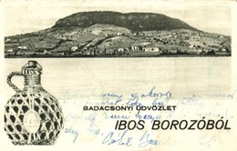 * T2/T3 Badacsony, Ibos Borozó Reklám (EK) - Non Classés