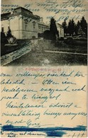 T4 1914 Bárdibükk, Bárdudvarnok; Goszthony Kastély (vágott / Cut) - Non Classés