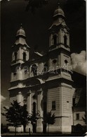 T2/T3 1941 Csíksomlyó, Sumuleu Ciuc; Kegytemplom. Andory Aladics Zoltán Mérnök Felvétele / Pilgrimage Church (EK) - Sin Clasificación