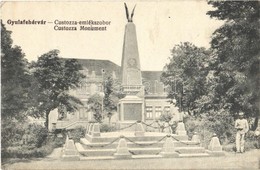 ** T2/T3 Gyulafehérvár, Karlsburg, Alba Iulia; Custozza Emlékmű. Petri F. W. Kiadása / Monument - Non Classés