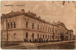 * T2/T3 1917 Nagykároly, Carei; Megyeháza / County Hall (EK) - Non Classés