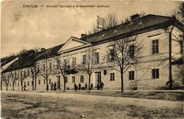 * T2/T3 1909 Oravica, Oravita; Kincstári épületek A Graenzenstein Sétánnyal. Weisz Félix Kiadása / Mine Treasury Buildin - Non Classés