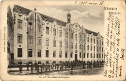 T2/T3 1904 Zilah, Zalau; Református Wesselényi Kollégium. Seres Samu Kiadása / Boarding School (EK) - Non Classés