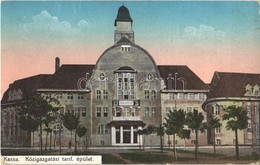 T2 1918 Kassa, Kosice; Közigazgatási Tanfolyam épület / School Of Public Administration - Non Classés
