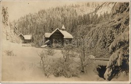 * T2 Körmöcbánya, Kremnitz, Kremnica; Kunyhók, Nyaralók Télen / Villas, Huts In Winter. Ivanovich Photo - Non Classés