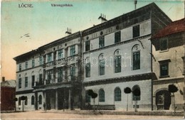 T2/T3 Lőcse, Levoca; Vármegyeház / County Hall - Unclassified