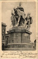 T2/T3 1901 Pozsony, Pressburg, Bratislava; Mária Terézia Szobor. Dr. Trenkler Co. Leipzig-Wien 14524. / Statue Of Maria  - Non Classés