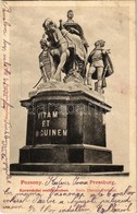 T2 1901 Pozsony, Pressburg, Bratislava; Koronázási Emlékszobor / Statue - Unclassified