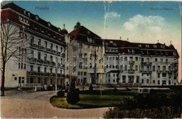 T4 Pöstyén, Piestany; Thermia Palace Hotel / Szálloda. Zelenay Lajosné Kiadása (fa) - Unclassified