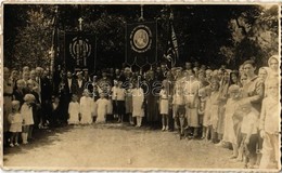 * T2/T3 1937 Sajóháza, Nadabula (Rozsnyó, Roznava); Római Katolikus Gyülekezet / Roman Catholic Congregation. Photo (kis - Non Classés