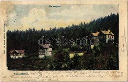 * T3 1905 Stószfürdő, Stoósz-fürdő, Kúpele Stós; Villa Csoport. Wlaszlovits Gusztáv No. 1534. / Villas (r) - Non Classés