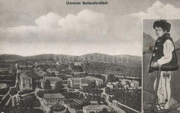 T2 1910 Szliácsfürdő, Kúpele Sliac; Folklór Művészlap. Kerekes Miklós Kiadása / Folklore Art Postcard - Unclassified