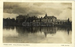 T2 Tátra, Magas Tátra, Vysoké Tatry; Csorbató, Strbské Pleso; Hotely Strbského Plesa / Szállodák A Csorba-tó Partján / H - Non Classés