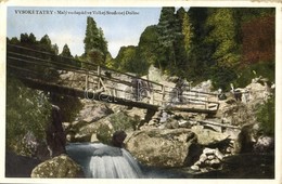 T2/T3 1932 Tátra, Magas Tátra, Vysoké Tatry; Maly Vodopád Ve Velkej Studenej Doline / Vízesés A Nagy-Tarpataki-völgyben  - Non Classés