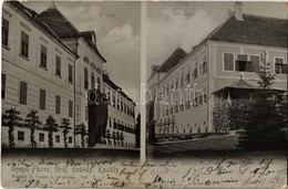 T2/T3 ~1899 Gyepűfüzes, Gyepű-Füzes, Gornji Fides, Kohfidisch; Gróf Erdődy Kastély Fő és Déli Oldal. Wagner F. Unger I.  - Ohne Zuordnung