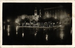 T2/T3 1931 Split, Spalato; Este / Night. Photo (tear) - Ohne Zuordnung