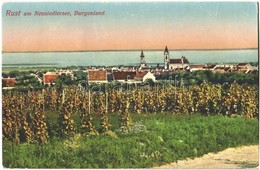 T2/T3 1925 Ruszt, Rust Am Neusiedlersee; Látkép. Edmund Frankendorfer Kiadása / General View (EB) - Unclassified