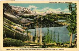 T3 1949 Laramie, Wyoming, Lake Marie In The Snowy Mountain Range (small Tear) - Non Classés
