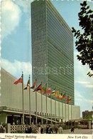 T1/T2 1983 New York City, United Nations Building (15,2 Cm X 10 Cm) - Non Classés