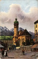 T2/T3 Innsbruck, Hofkirche / Church. Wilhelm Stempfle Oilette S: R. Preuss (EK) - Non Classés