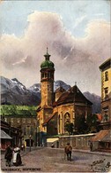 T2/T3 Innsbruck, Hofkirche / Church. Wilhelm Stempfle Oilette S: R. Preuss (EK) - Ohne Zuordnung