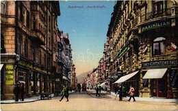 * T2/T3 Innsbruck, Anichtsraße / Street View, Tram, Shops. Wilhelm Stempfle (EK) - Non Classés