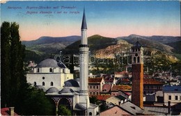T2/T3 Sarajevo, Begova Moschee Mit Turmuhr / Begova Dzamija I Sat Na Tornju / Mosque And Clock Tower  (EB) - Non Classés