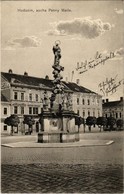 T2 Hodonín, Socha Panny Marie / Virgin Mary Statue + 1914 Reservespital II Göding Aufnahmskanzlei - Ohne Zuordnung